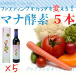 【あす楽】マナ酵素 酵素ドリンク ファスティング mana酵素 ファスティングドリンク 500ml×5本セット 断食 マナ 酵素ドリンク ダイエットドリンク 置き換え 酵素原液 無添加 酵素ダイエット【ファスティングガイドブック付き】